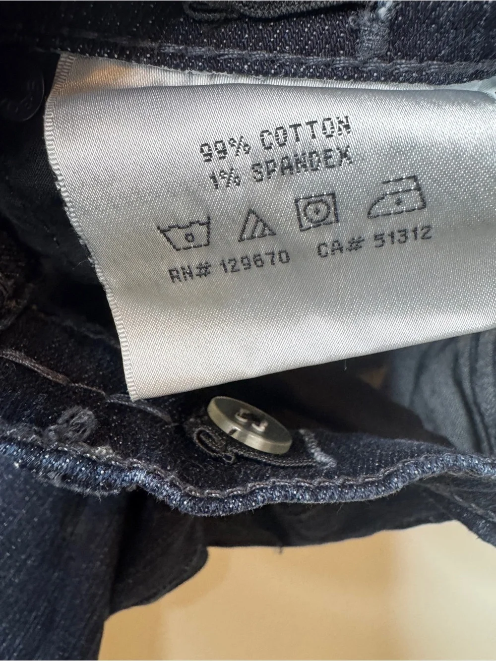 Joe’s Jeans Girls King Dark Wash Straight Leg Jeans Size 7